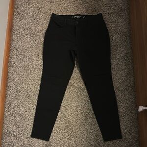 Maurices Black Jeggings Stretch Denim Slim Fit